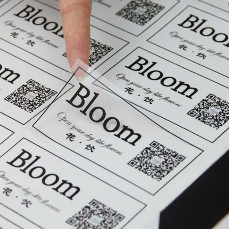 Personalised Candle Label - 500Pcs Custom Transparent Stickers Customized Company