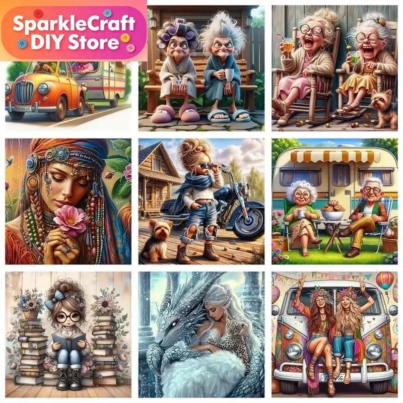 Photo Mosaic Print - 1pc frameless Full Square Diamond Painting
