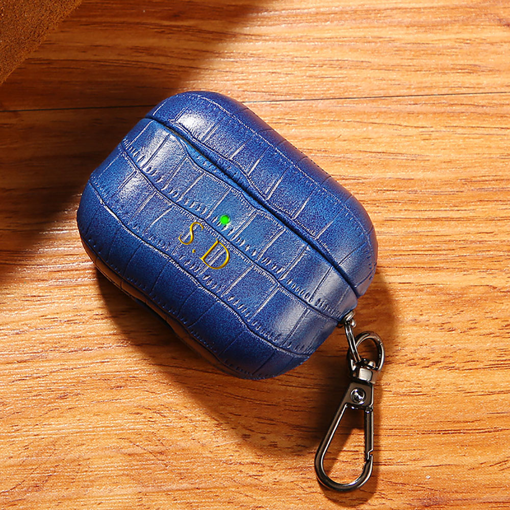 For Airpods 1 2 3 4 Pro 2 Luxu - مراجعة Monogram Keychain Leather وسعره
