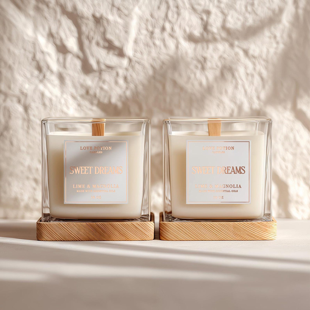 Custom 50pcs Candle Labels Vin - مراجعة Personalised Candle Label وسعره