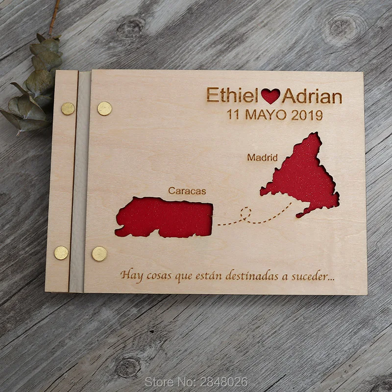 Map engraved wedding guestbook - مراجعة Custom Star Map وسعره