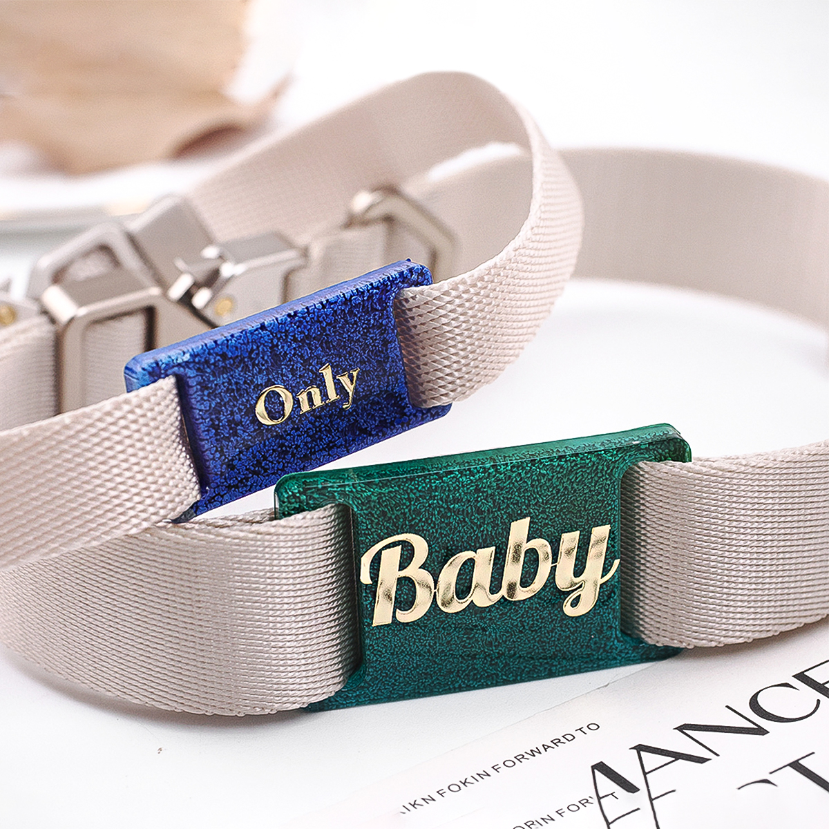 DIY Cat Dog ID Tag Silicone Mo - مراجعة Name Necklace Custom وسعره