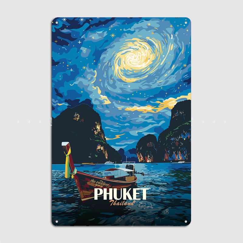 Phuket Thailand Night Sky Boat - مراجعة Custom Night Sky وسعره