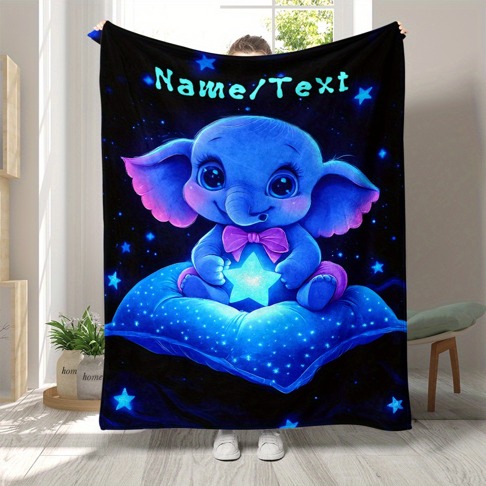Personalized Cute Blue Elephan - مراجعة Custom Night Sky وسعره