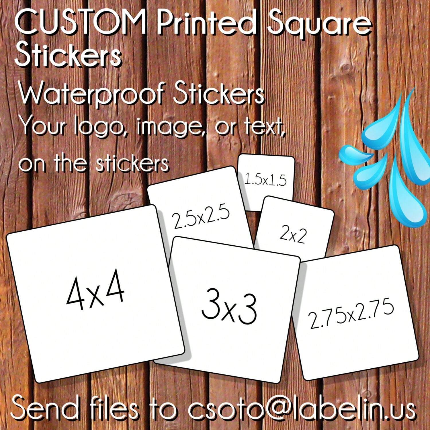 Custom stickers 4-8 cm persona - مراجعة Personalised Candle Label وسعره