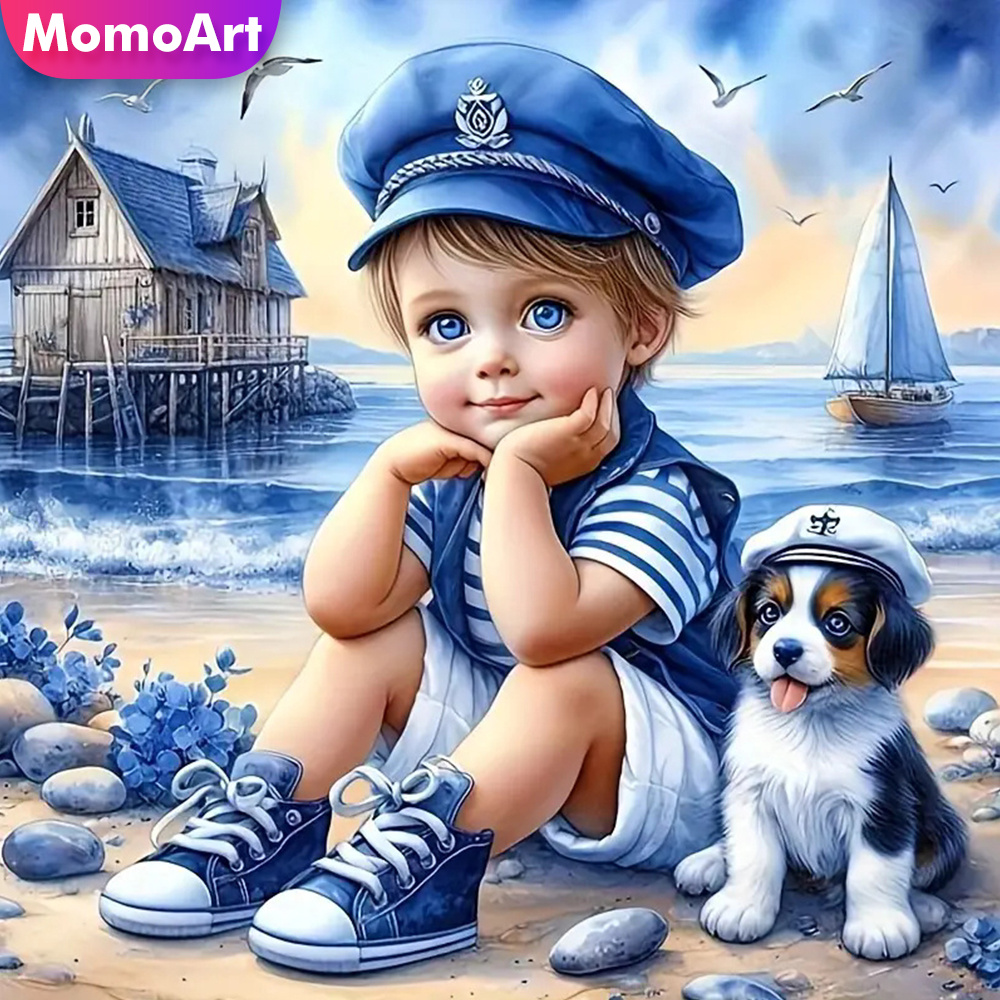 Momoart Full Diamond Painting  - مراجعة Photo Mosaic Print وسعره