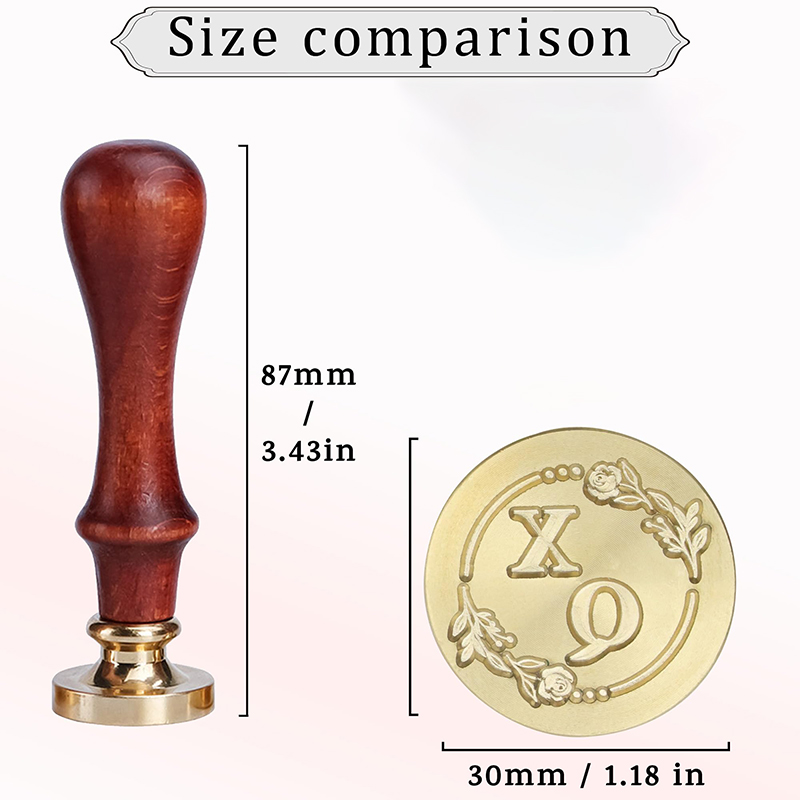 Wedding Custom Wax Seal Stamp  - مراجعة Wax Seal Letter Kit وسعره
