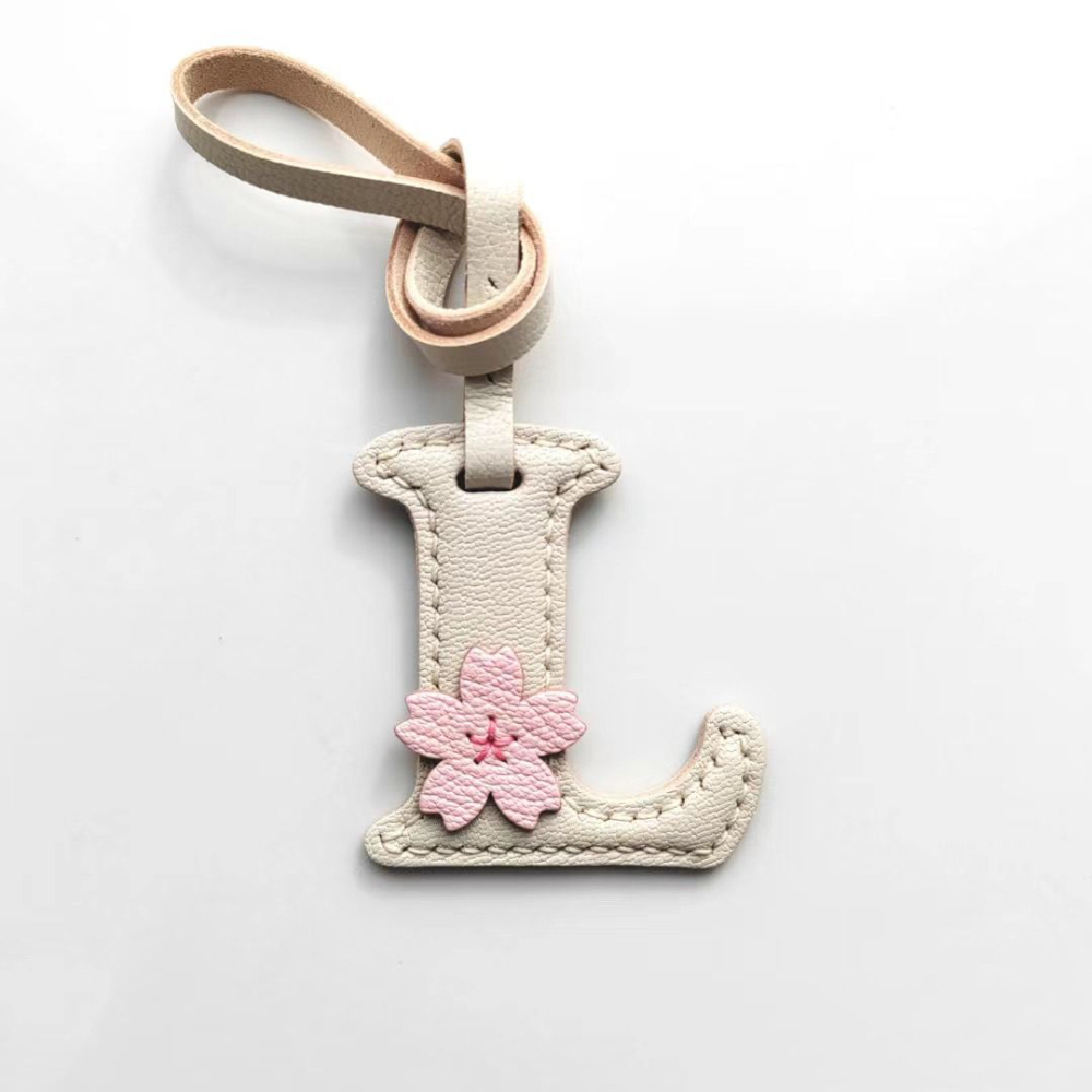 Creative High Quality Genuine  - مراجعة Monogram Keychain Leather وسعره