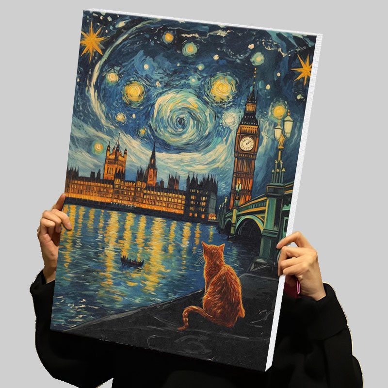 London Night Sky Prints Poster - مراجعة Custom Night Sky وسعره