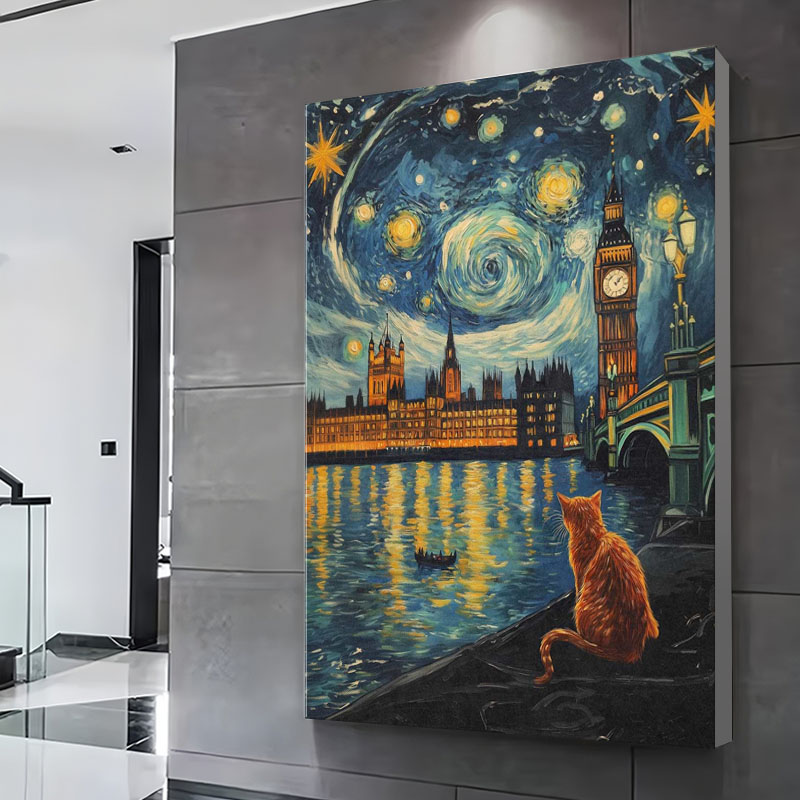 London Night Sky Prints Poster - مراجعة Custom Night Sky وسعره