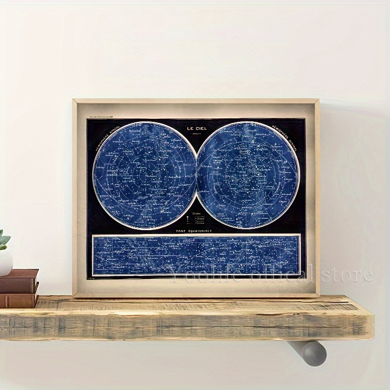1pc Celestial Planisphere Map  - مراجعة Custom Star Map وسعره
