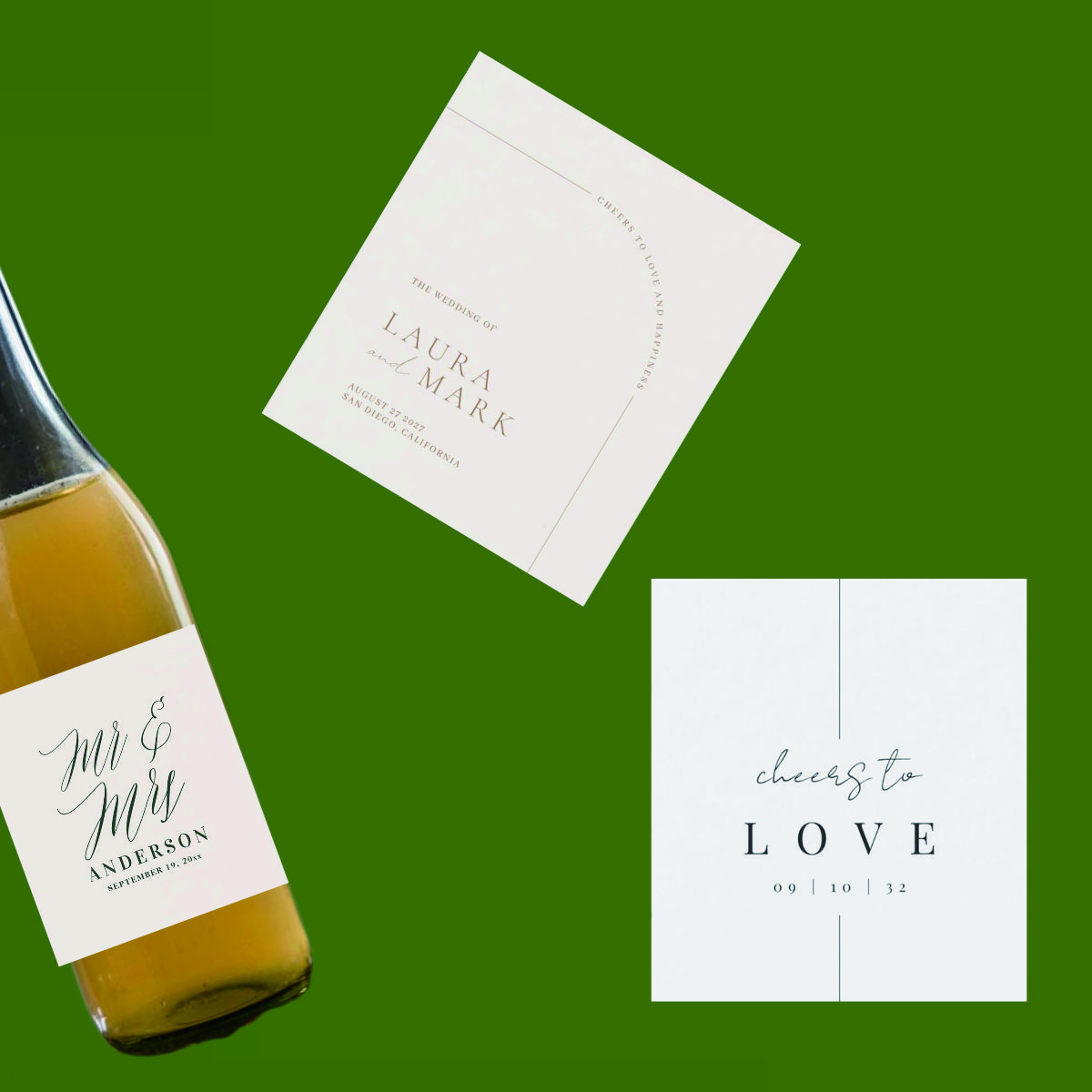 Customized bottle stickers for - مراجعة Personalised Candle Label وسعره