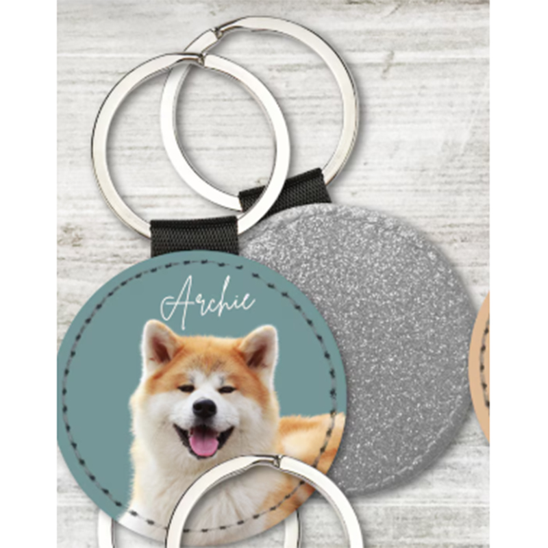 Custom Pet Photo Keychain Pers - مراجعة Pet Portrait Custom وسعره