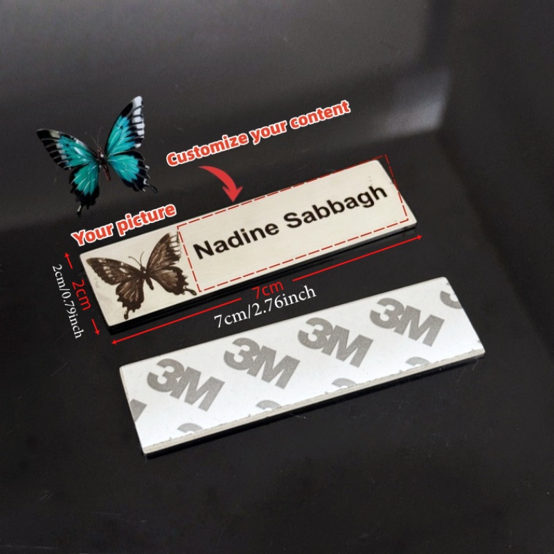 70x20mm Personalize Custom Met - مراجعة Personalized Name Box وسعره