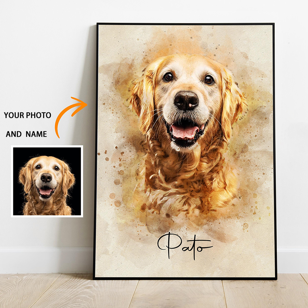 Personalized Pet Portraits Pho - مراجعة Pet Portrait Custom وسعره