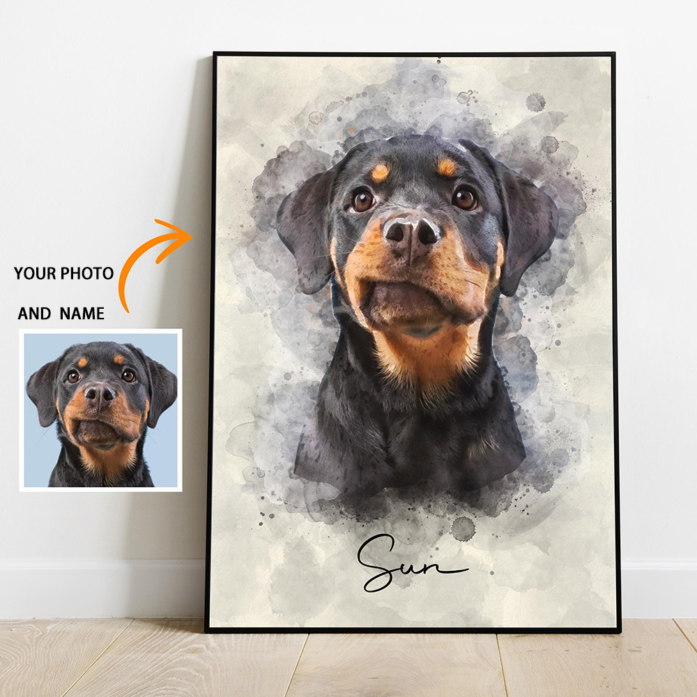 Personalized Pet Portraits Pho - مراجعة Pet Portrait Custom وسعره