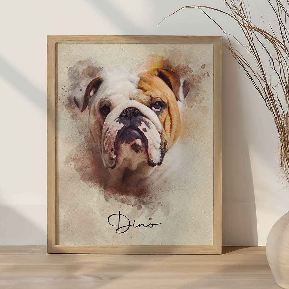 Personalized Pet Portraits Pho - مراجعة Pet Portrait Custom وسعره