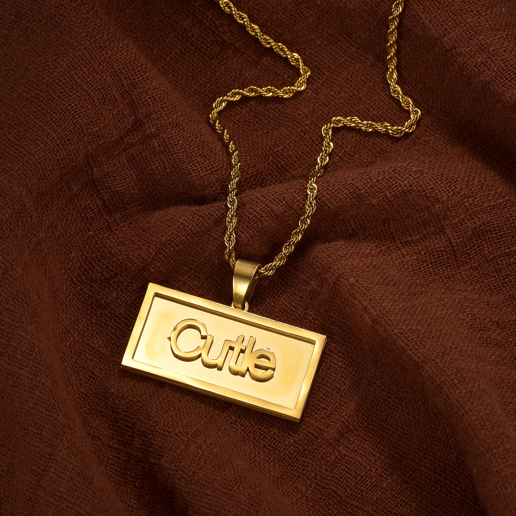 Custom Name Hip Hop Necklace f - مراجعة Name Necklace Custom وسعره
