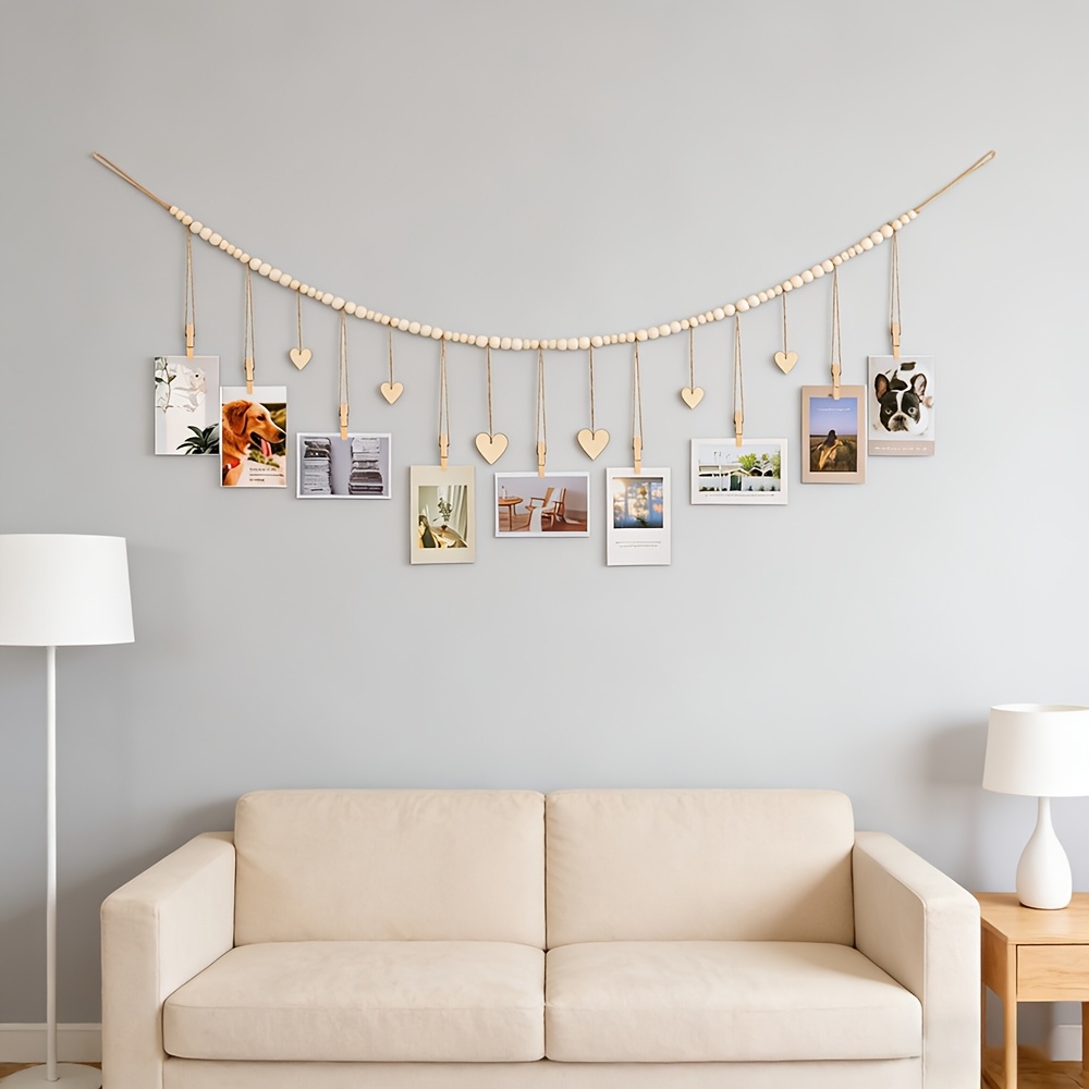Hanging Photo Display Wall Dec - مراجعة Engraved Wood Frame وسعره
