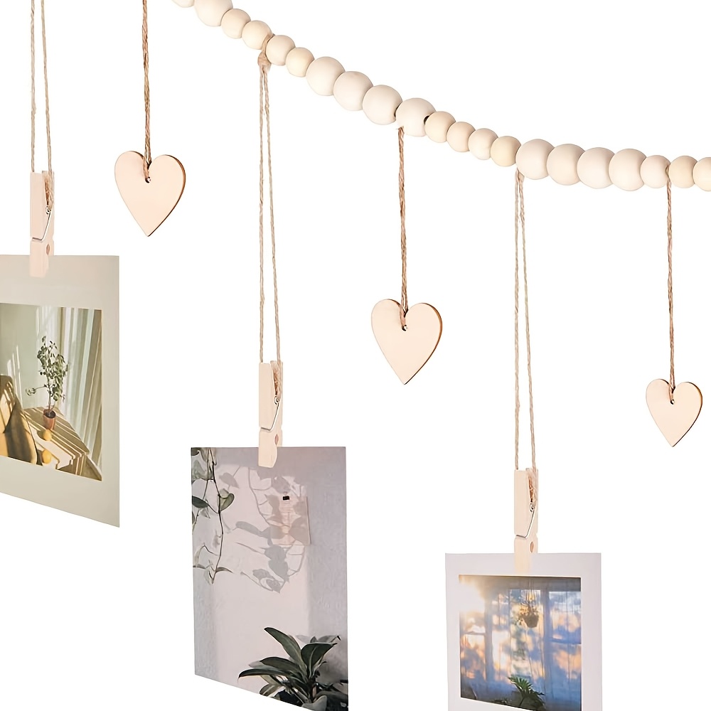 Hanging Photo Display Wall Dec - مراجعة Engraved Wood Frame وسعره