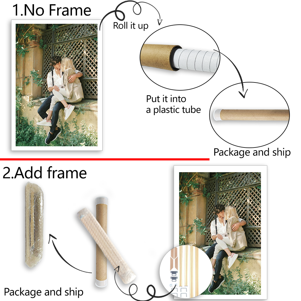 1 customized photo canvas, opt - مراجعة Engraved Wood Frame وسعره