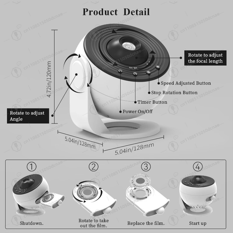 Custom Star Map Projector - Pe - مراجعة Custom Star Map وسعره