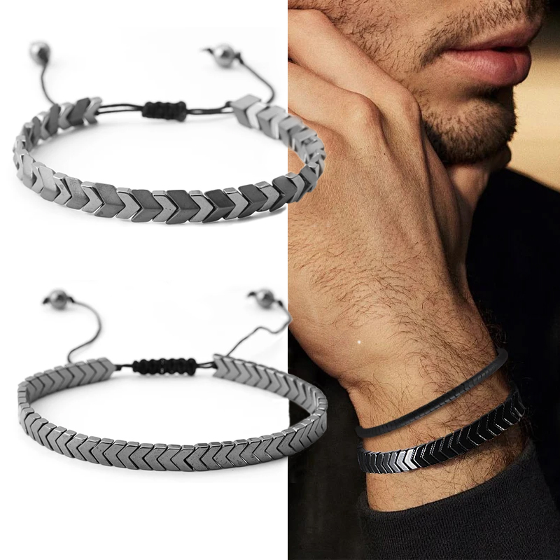 Fashion Hematite Bracelet Ener - مراجعة Coordinates Bracelet وسعره