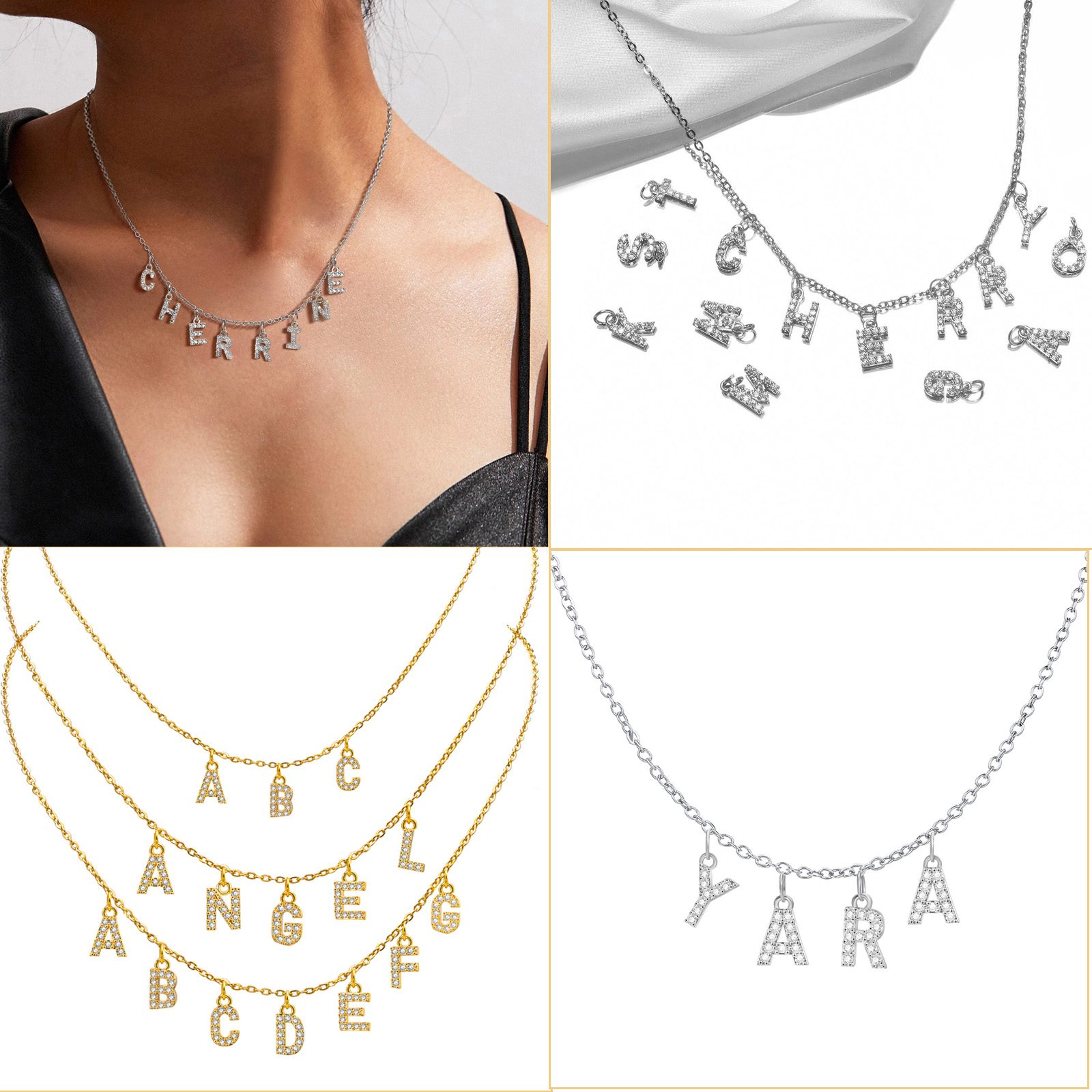 Custom Personalized Name Neckl - مراجعة Name Necklace Custom وسعره