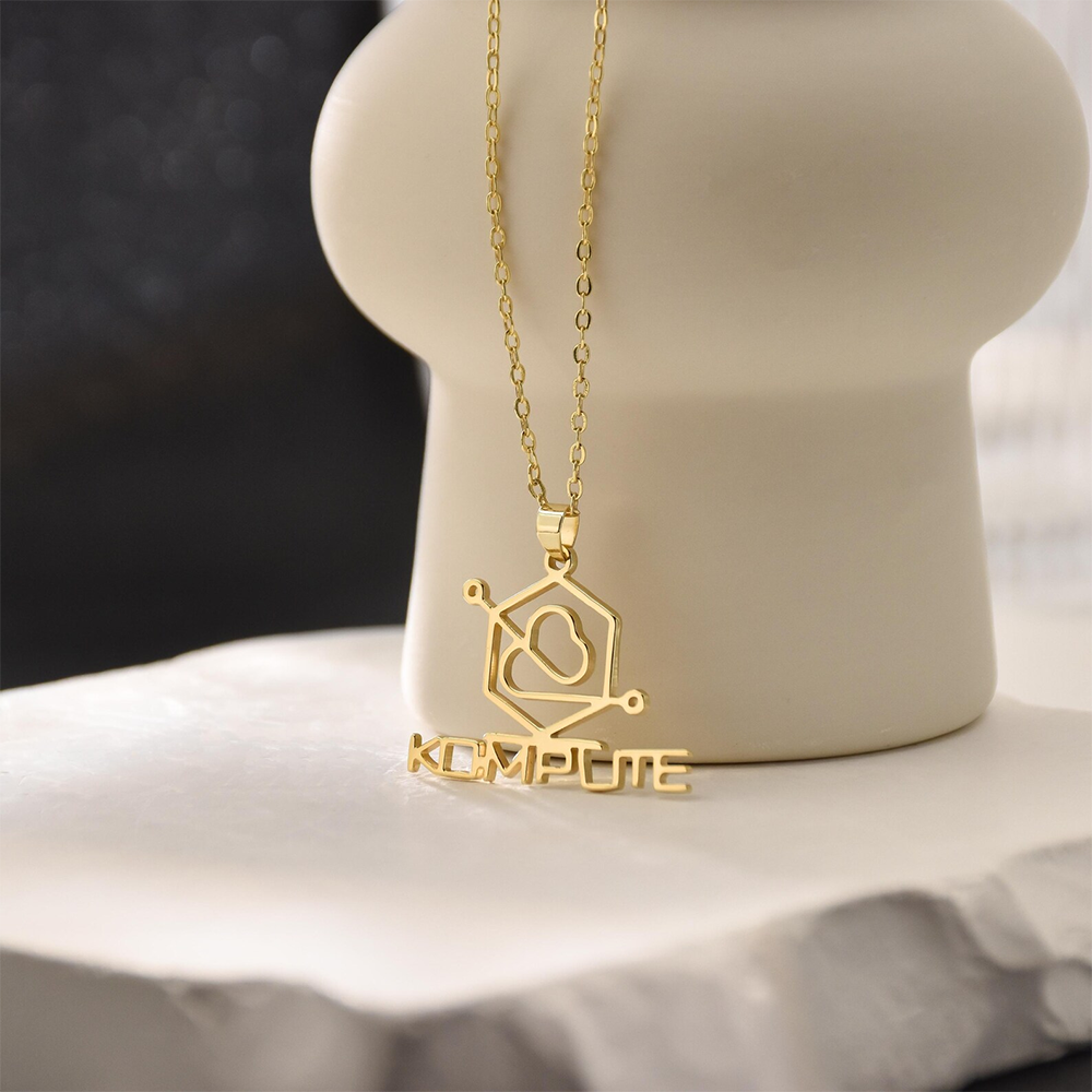 Custom Company Logo Necklace P - مراجعة Name Necklace Custom وسعره