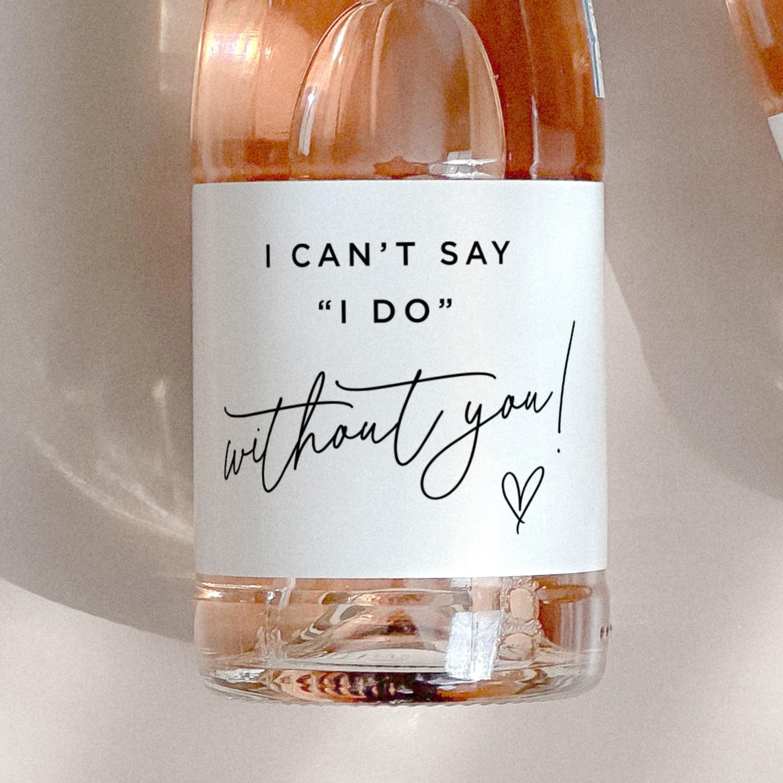 Bridesmaid Proposal Mini Champ - مراجعة Personalised Candle Label وسعره