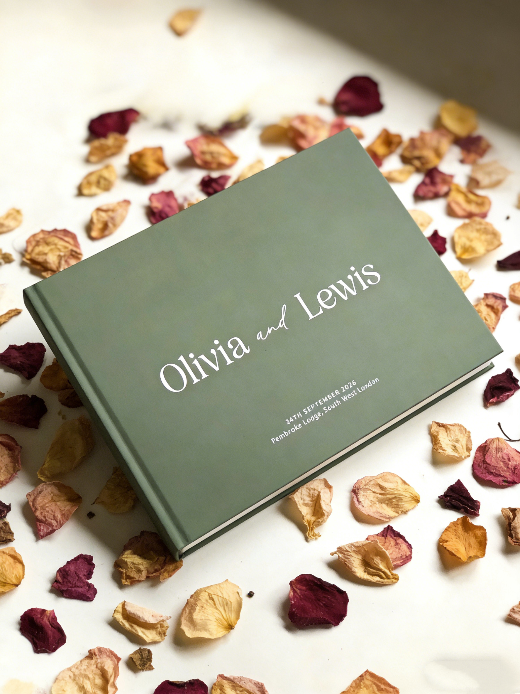 Custom Wedding Guest Book Pers - مراجعة Custom Photo Book وسعره