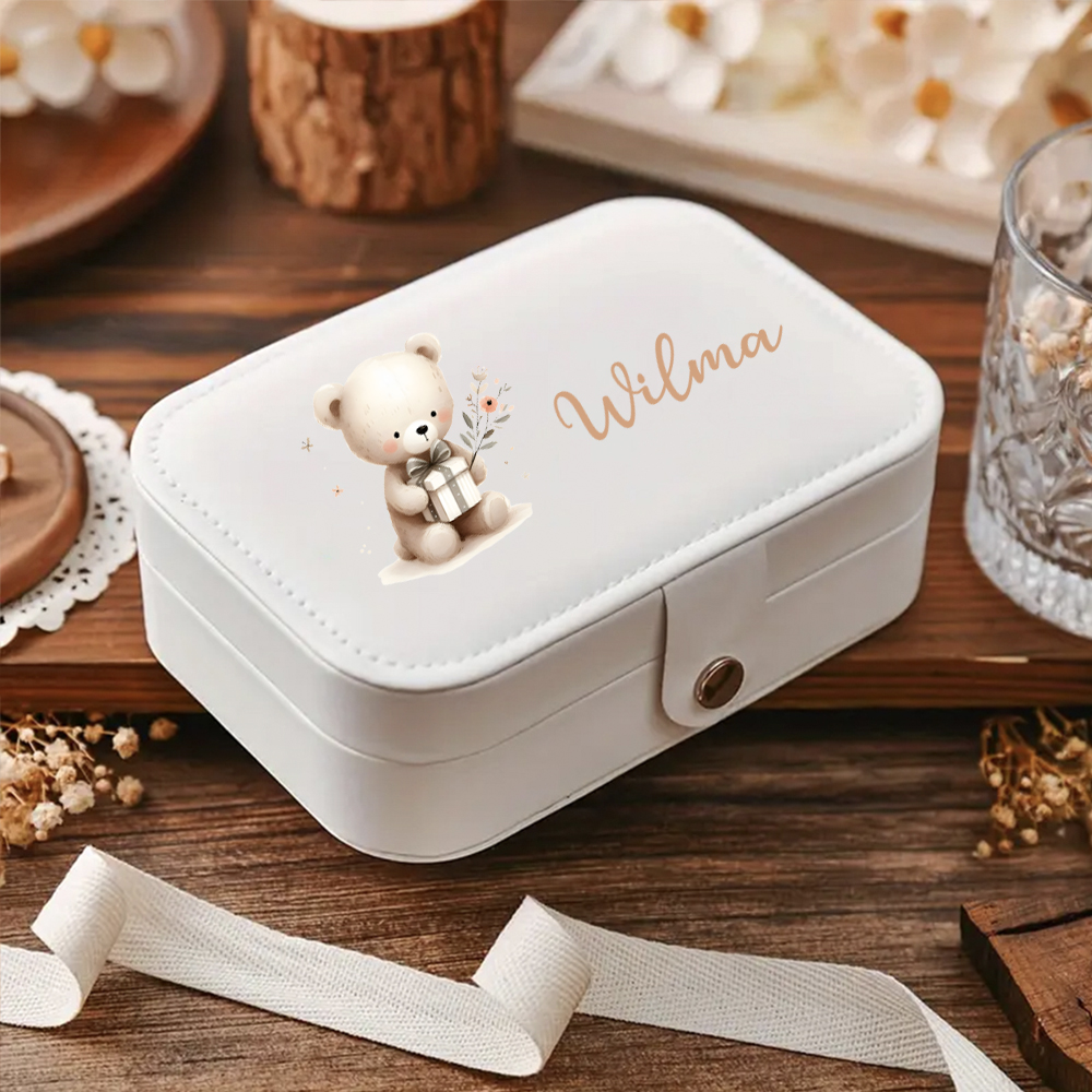 1 customized name jewelry box, - مراجعة Name Necklace Custom وسعره
