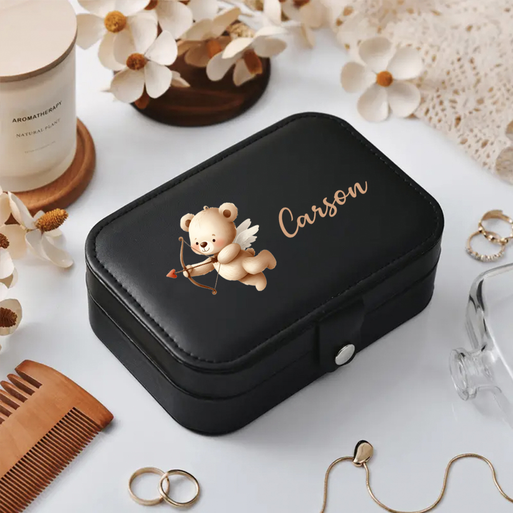 1 customized name jewelry box, - مراجعة Name Necklace Custom وسعره
