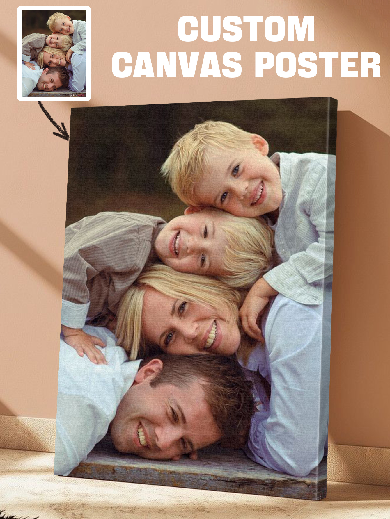 1Pc Custom Big Size Canvas Pos - مراجعة Pet Portrait Custom وسعره