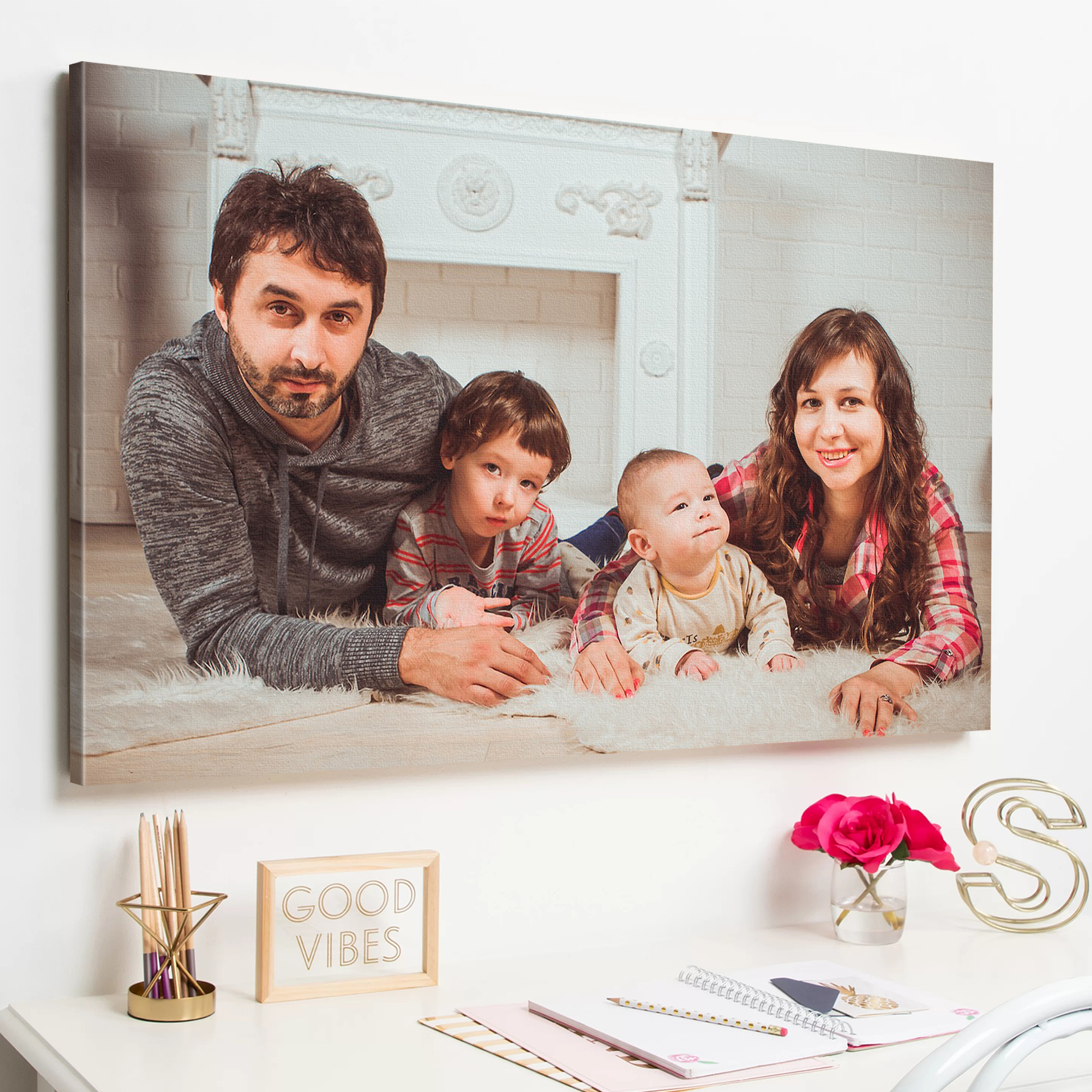 1Pc Custom Big Size Canvas Pos - مراجعة Pet Portrait Custom وسعره