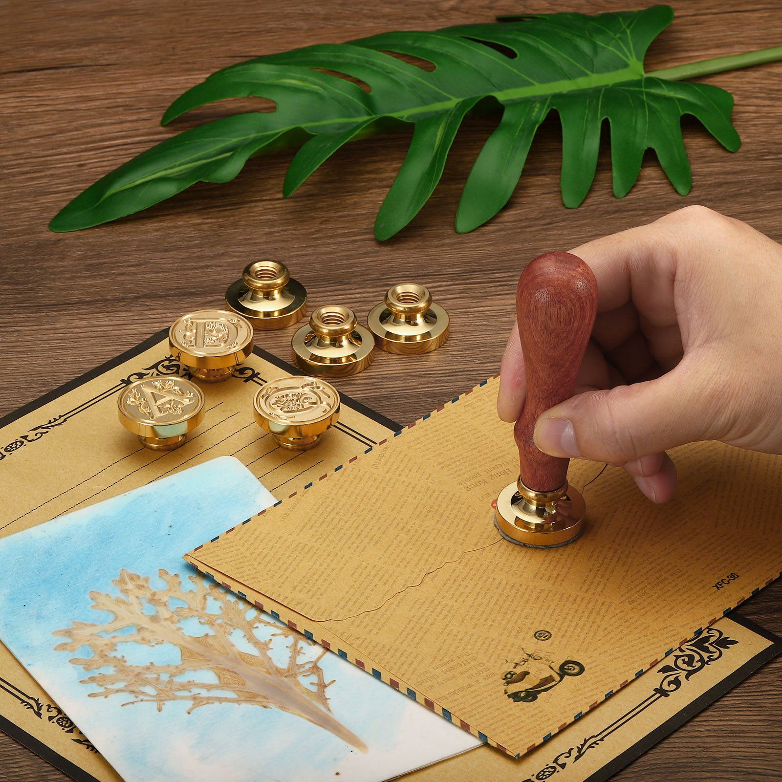Alphabet Wax Seal Stamp Kit, 2 - مراجعة Wax Seal Letter Kit وسعره