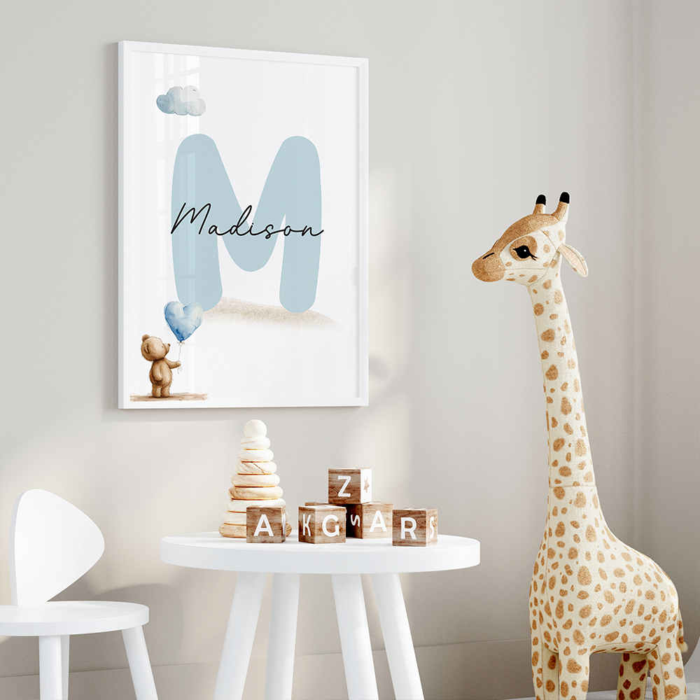 3pcs Personalized Name Blue Be - مراجعة Personalized Name Box وسعره
