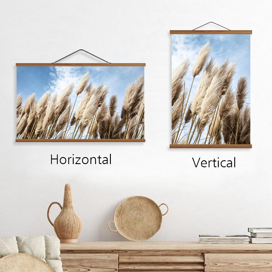 1PC Magnetic Wooden Picture Ha - مراجعة Engraved Wood Frame وسعره
