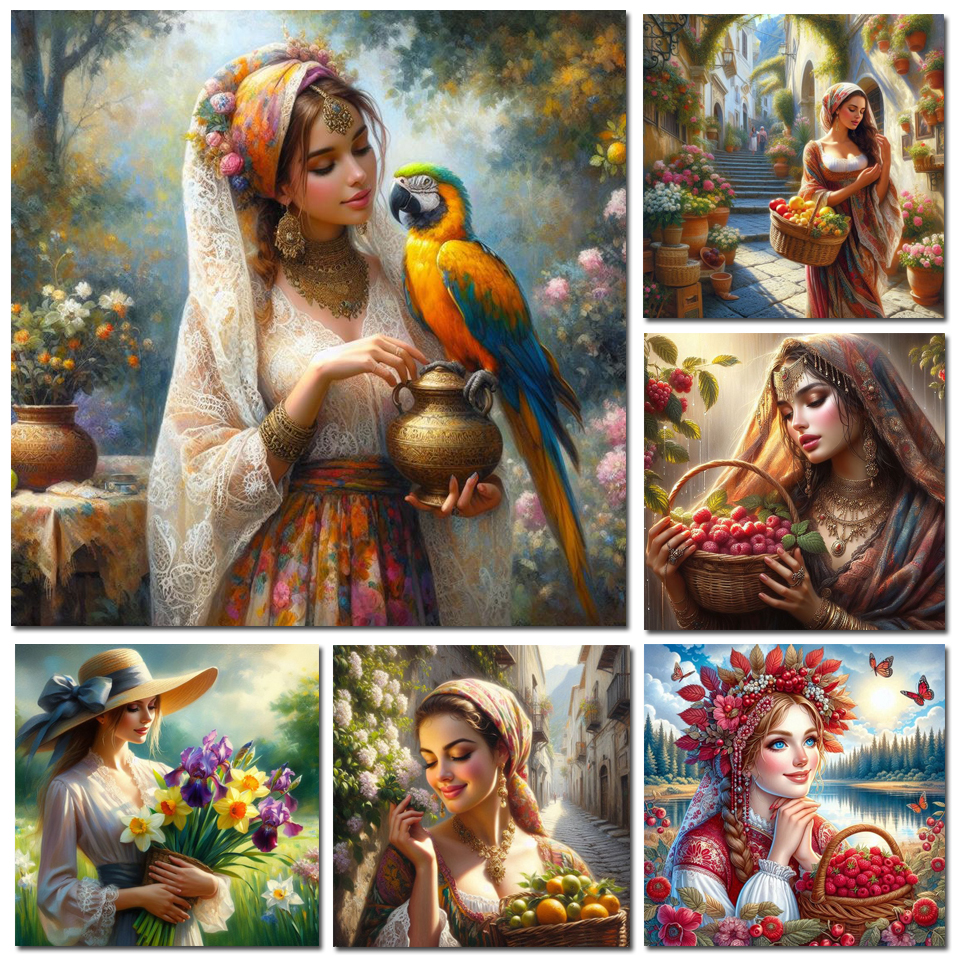 1pc frameless Diamond Painting - مراجعة Photo Mosaic Print وسعره