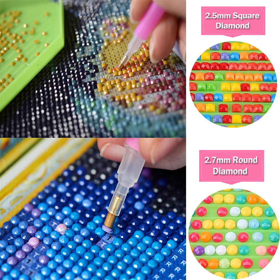 1pc frameless Diamond Painting - مراجعة Photo Mosaic Print وسعره