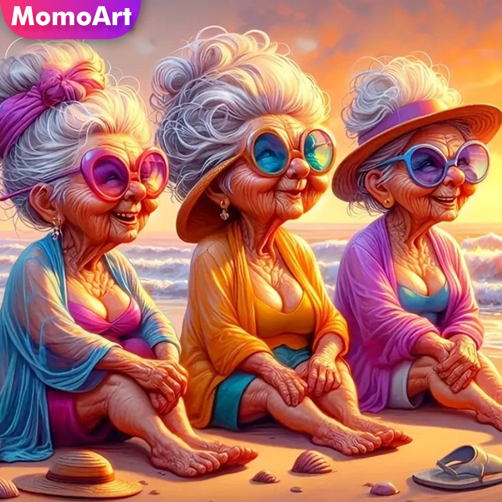 Momoart Diamond Painting Old L - مراجعة Photo Mosaic Print وسعره
