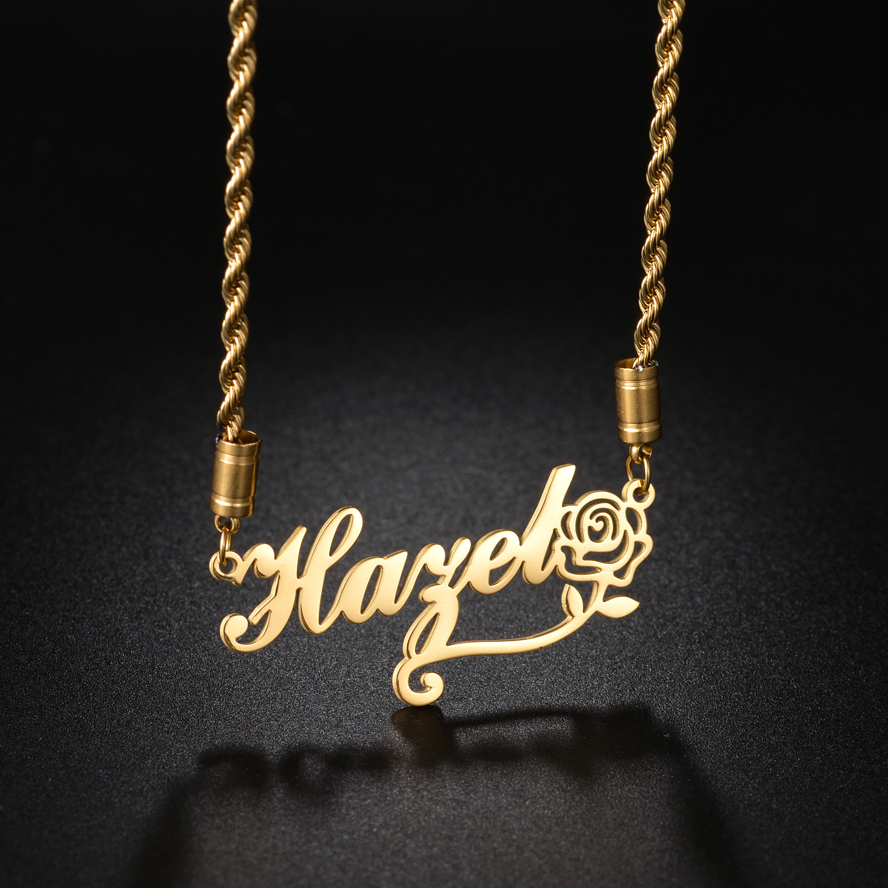 Atoztide Personalized Custom N - مراجعة Birth Flower Necklace وسعره