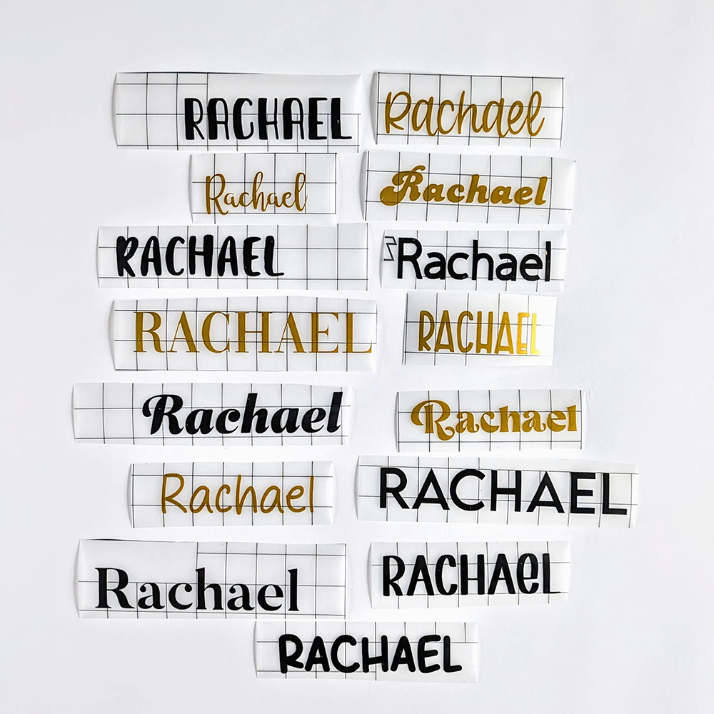 Personalized Name Vinyl Decals - مراجعة Personalised Candle Label وسعره