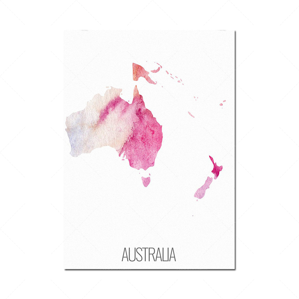 6 continent poster set, North  - مراجعة Custom Star Map وسعره