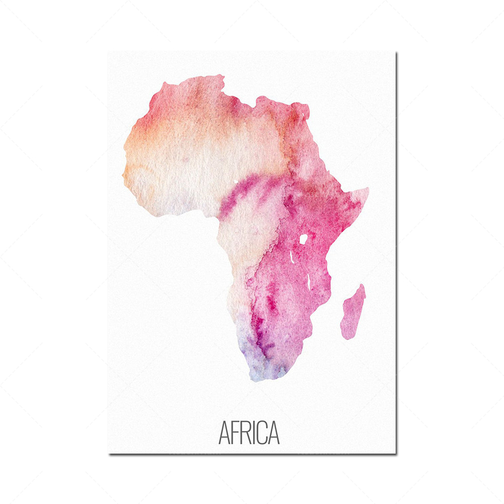 6 continent poster set, North  - مراجعة Custom Star Map وسعره