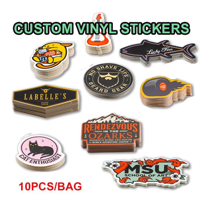 10pcs Custom Vinyl Sticker Lab - مراجعة Custom Photo Book وسعره