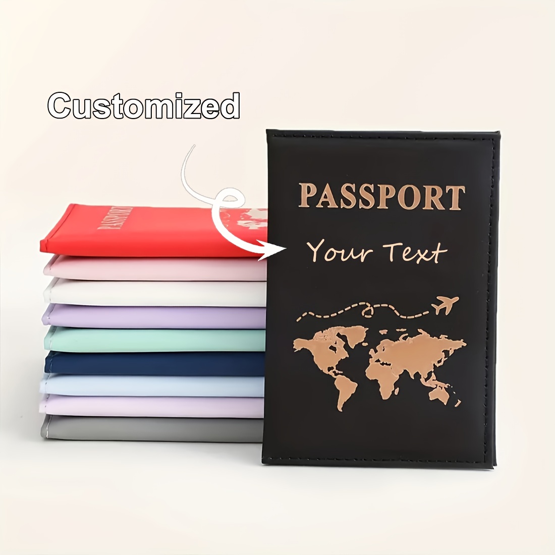 Custom Name World Map Passport - مراجعة Personalized Name Box وسعره