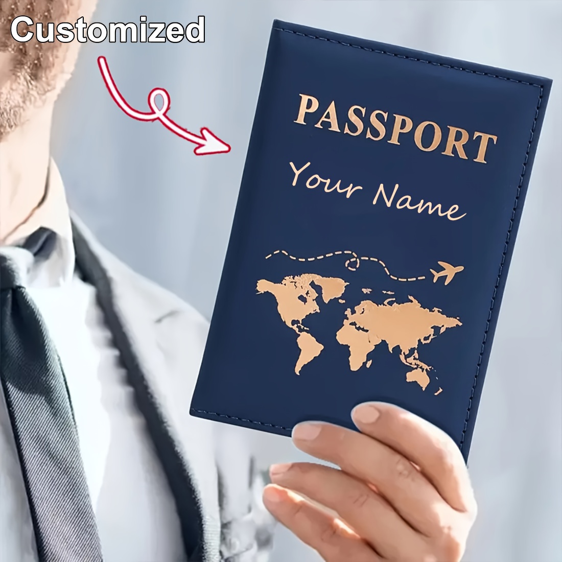 Custom Name World Map Passport - مراجعة Personalized Name Box وسعره
