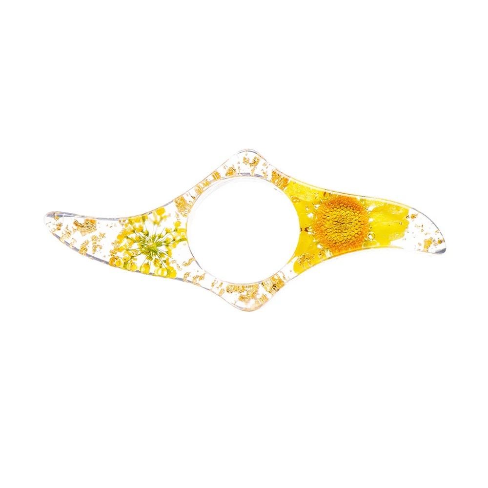 Book Accessories Acrylic Thumb - مراجعة Dried Flower Bookmark وسعره