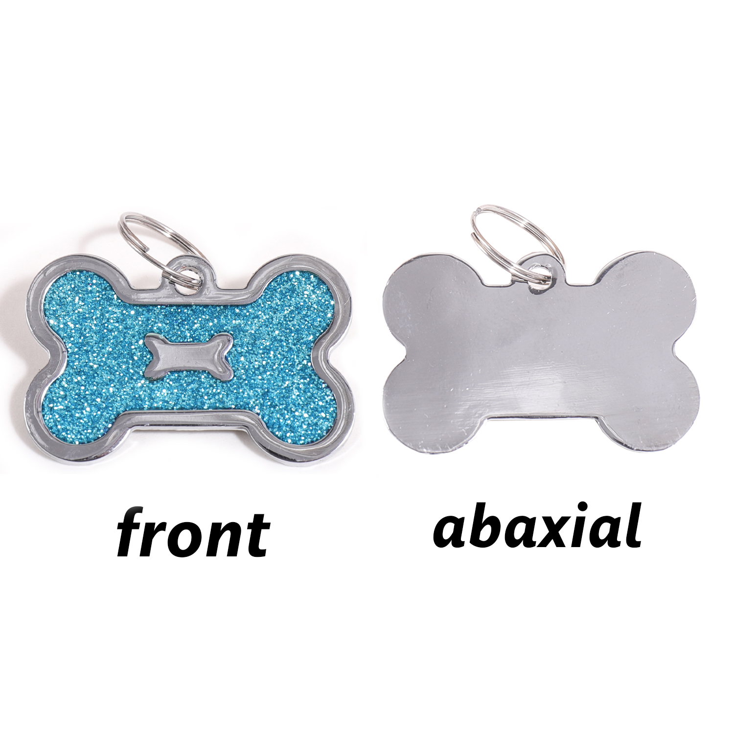 Glitter Custom Text Dog Tags C - مراجعة Pet Portrait Custom وسعره